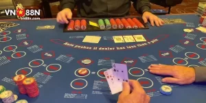 Cách chia bài trong game Blackjack